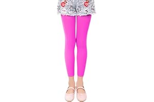 L&K-II Fille Leggings Pantalon Été De Danse Classique Couleur Unie Coupe Slim Collant Capri sans Pieds de différentes couleurs 27252