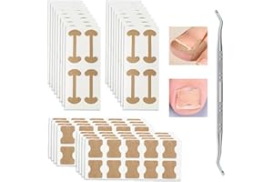 Neyared 145PCS Ingrown Toenail Correct Kit for Corrector Protect, Breathable Self-Adhesive Correction Patch