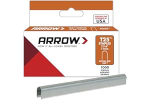 Arrow Agrafes A257, argent, acier 7/16" 11 mm