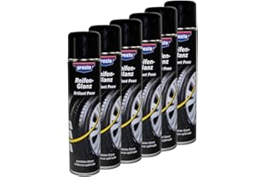 PRESTO_BUNDLE Reifenglanz Spray Reifenpflege Schutz Glanz Versiegelung Presto 383458 6 X 600 ml
