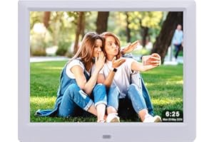 JAIHONDA Digital Photo Frame 9 inch Digital Picture Frame with Remote Control,Video Photo Frame/4 Windows Display Electronic Photo Frame Support USB Drive SD Card