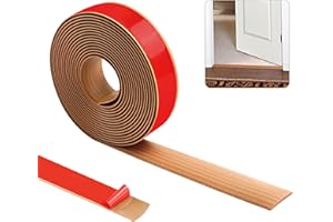 ZTVOWTO 600cm×4cm Threshold Strip,Carpet Door Trim Stripstrips, Floor Transition Strips, Self Adhesive Floor Door Divider Strip, Flat Laminate Profile Flooring Edge Trim Strip(Yellow Oak Wood Grain)