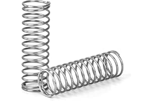 GUNGY Sprężyny dociskowe 50 mm sprężyna ze stali nierdzewnej 304 średnica drutu 1,2 mm średnica zewnętrzna 16 mm siła sprężyny 1,1 kg 4 sztuki