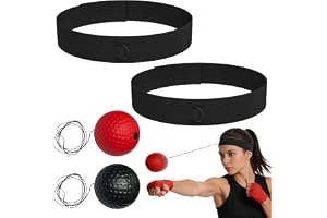 Youery Boxning reflexboll, reflexboll träningsset, boxning reflex bollpannband