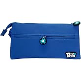 Grafoplas - Estuche Peque&ntilde;o bits &amp; Bobs Plano, 23,5x12cm, Material Escolar B&aacute;sico, 1 Compartimento Principal y 1 Exterior de