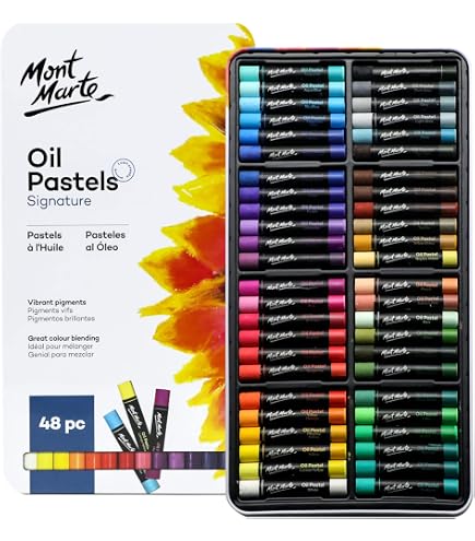 Coffret 36 Pastels à L'Huile Campus Raphaël - Couleurs Vives Pour Artistes Amateurs Et Pros