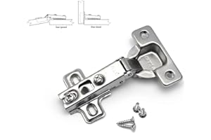 GTV 2 x Standard Kitchen Cabinet Door Hinge 35 mm + Screws