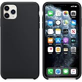 MADNOVA iPhone 11 Pro İle Uyumlu Lansman Kılıf İnce Sıvı Silikon 3 Katmanlı Tam Kaplamalı Yumuşak Jel Kau&ccedil;uk Telefon Kılıfı (
