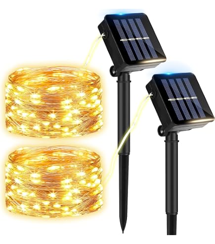 Guirlande Lumineuse Solaire 50 LED 7m - Forme Coquillages, étanche IP44, Automatique, Pour Jardin, Terrasse
