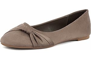 MaxMuxun Ballerines avec Nœud Papillon Femmes