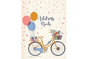 Address Book: Alphabetical Organizer Journal Notebook. Keep all your address information together (Contact,Address,Phone Number,Emails,Birthday) 300+ Spaces (Bicycle): Volume 1