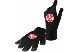 TRADE CON 1.FC Nürnberg Handschuhe 'Smartphone' versch. Größen FCN Fanartikel, Größe:S