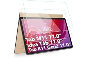 Hianjoo 2 Pezzi Vetro Temperato Compatibile con Lenovo Tab M11 / Ideal Tab 10 11 Pellicola Protettiva Protezione Compatibile con Lenovo Tab M11 / Ideal Tab 10 (TB-330FU/ TB-331FC)
