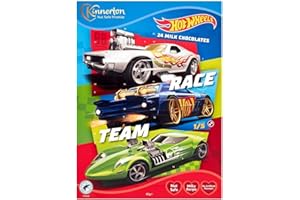 Hot Wheels Kinnerton Kids 40g Advent Calendar 2022