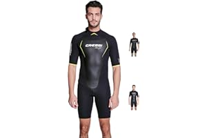 Cressi Altum 3mm Wetsuit - Traje de Neopreno 3mm Una Pieza o Corto para Hombre