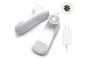 HOME CARE WHOLESALE Schuhtrockner Elektrisch Stiefeltrockner Schuhwärmer Stiefelwärmer - Ozone Deodorizer mit Timer-Funktion | Kein Rauschen | Starker Draht | EU-Stecker