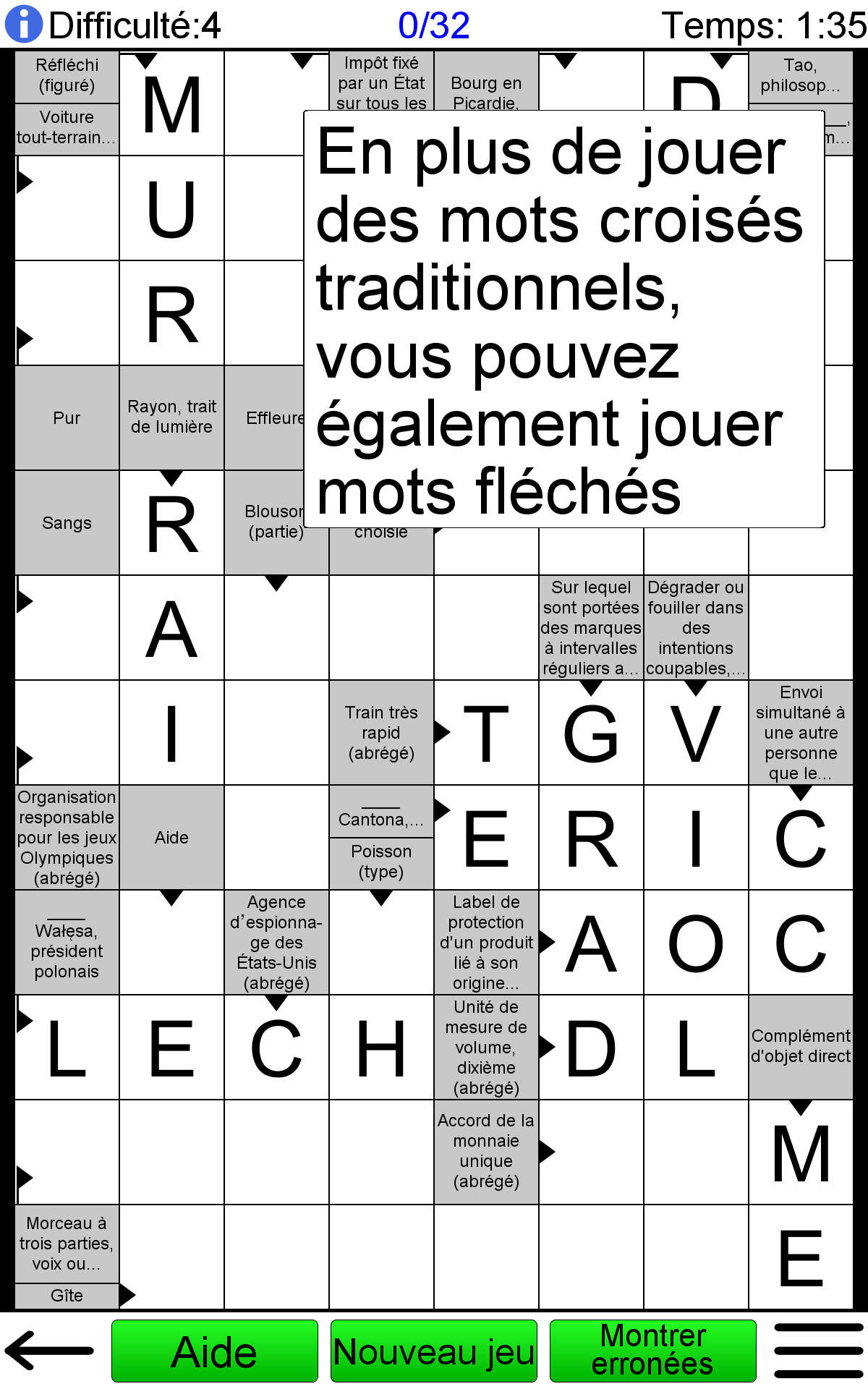 Mots Croises Compacts Amazon Fr Appstore Pour Android