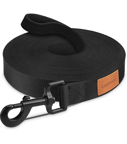 Set Di 2 Guinzagli Da Traino Per Cani Da 3 Metri - Nero E Rosa, In Polipropilene Robusto, Con Moschettone E Elementi Riflettenti