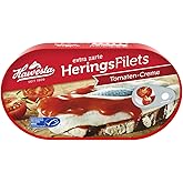 Hawesta Heringsfilet in Tomatencreme, 10er Pack (10 x 200 g Dose)