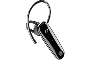 cellularline | Score | Auricular Mono Bluetooth® Ergonómico con Soporte Desmontable - Tiempo de Juego: 4 Horas - Negro