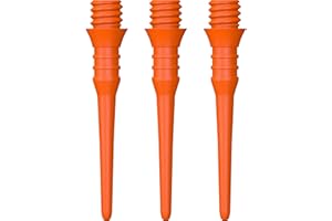 MISSION DARTS Soft Tip Dartspitzen Mission Titan Pro Softip 50 Kunststoffspitzen 2ba