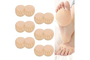 DAWRIS Wkladki na Przedstopia, 6 Par wkładka, Miękkie Wkladki do Przedstopia, Wielokrotnego Użycia, przedstopia