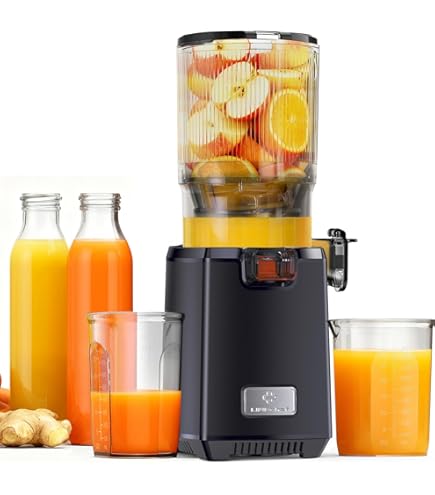 Panasonic MJ-L500S Slow Juicer / sapcentrifuge / 2 inzetstukken voor sappen en diepgevroren ingrediënten / frozen yoghurt / zilver