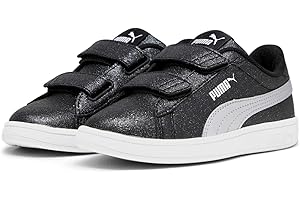 PUMA Baskets Smash 3.0 Glitz Glam V PS pour Fille