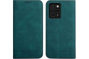 Rostsant Etui Ochronne do Xiaomi Poco X5 Pro 5G i Redmi Note 12 Pro 5G, Pokrowiec z Poliuretanu, Portfel Magnetyczny, Zielone