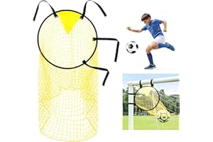 HENGBIRD Obiettivo da calcio, 45 x 60 cm, Rete da calcio pieghevole, attrezzatura per allenamento da calcio, durevole e portatile, bersaglio per pratica di tiro, giochi in cortile, bambini e adulti