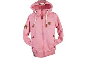VIN TE Kinder Sweat Jacke Kapuze Fleece gefüttert Hoodie Übergangsjacke Uni Anker Pferde 92-164
