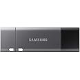Samsung Memorie Duo Plus USB Flash Drive, USB 3.1, Type-C, Velocità di Lettura Fino a 400 MB/s, 128 GB, Grigio (MUF-128DB)