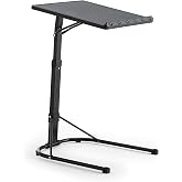 Kithome Side Table Foldable/Adjustable,45x49x63/68/73cm, NG
