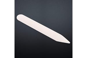 Broco Natürliche Falzbein Werkzeug für Scoring Folding Creasing Burinishing Kanten aus Leder Craft,Falzbein für Papier