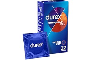 Durex Comfort XL Large Condoms for Men, Pack of 12