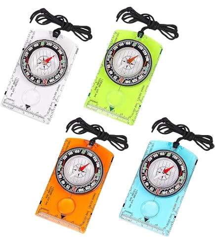 10 bussole piccole: mini bussola per bambini in classe con cordino
