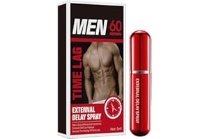 JIAOYUE BED GAME Spray Desensibilizante Retardante para Hombres Clínicamente Probado para Ayudarle a Durar Más en la Cama - Mejor Sensación Maximizada + Prolongación del Clímax para Él