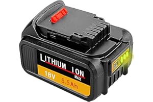 DTK DCB200 5,5ah 【Duża pojemność】 18V Li-ION Bateria zapasowa do 18V 20V Max DCB180 DCB181 DCB182 DCB184 DCB200 DCB201 XR do akumulatora 18V narzędzia elektryczne