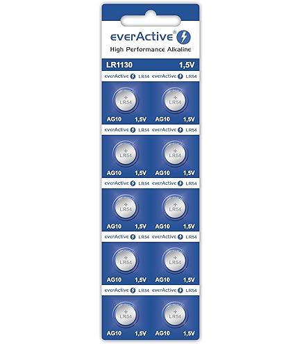 Vinnic AG10 Alkaline-Batterien – 10 Stück, 1,5 V, Für Uhren, Taschenrechner, Spielzeug & Thermometer