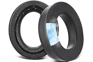 SOULWIT chłodząco-żelowych wymienne poduszki nausznik do Corsair HS75 XB HS70/Pro HS60/Pro HS50/Pro gamingowy zestaw słuchawkowy/słuchawki, wkładki do uszu z pianką izolującą hałas o dużej gęstości