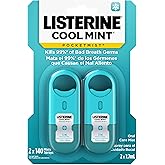 Listerine Pocketmist Soğuk Nane Ağız Bakım Sisi K&ouml;t&uuml; Nefesten Kurtar, 2'li Paket