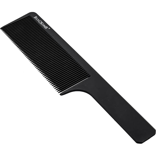 ABC Haarkamm Für Rattenschwanz & Toupieren – Edelstahl-Borsten, Antistatisch, Schwarz, 26,3x5,5 Cm