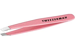 Tweezerman Exclusive Rose Tea Mini Slant Tweezer