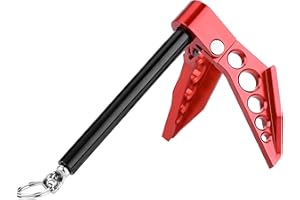 DILWE RC Anchor Winch, 1/10 RC Crawler Auto Ankerwinde Faltbare Erdungswerkzeug Fit für Axial SCX10 D90 CC01 Zubehör