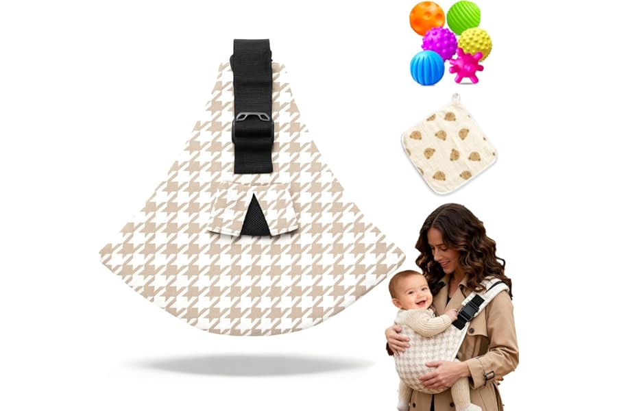 Baby Sling Carrier | Adjustable Front & Back, Adjustable Sling Easy Toddler Carrier Comfortable Baby Wrap Carrier Baby Carrier Wrap for Newborn Up to 6M-3 Years