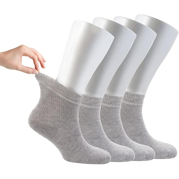 Chaussettes Gentle Grip 6 Paires Femme - Sans élastique Non Compressives Taille 37-42
