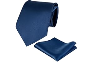 Werownsgso Vorgebundene Kinderkrawatte, Jungen Einfarbig Krawatte mit Einstecktuch Set, Verstellbar Seiden-Krawatte, Kinder Jungen Krawatte für Hochzeits Schuluniform Geburtstag Bekleidungs Zubehör