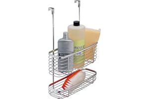 INTERDESIGN iDesign Axis Cestello da Armadi X3, Metallo, Argento, 5x5x5 cm