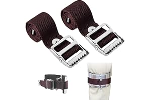 BEFUN 2PCS Drywall Stilts Straps, Nylon Adjustable Leg Band Straps Drywall Foot Band Straps Kit, Drywall Stilt Replacement Part Stilts Straps for Stilts for Home Improvement, High Wall Painting