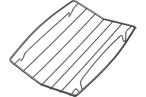 MasterClass Griglia per Arrosti Antiaderente 26 x 20 cm, Forma a V, Acciaio al Carbonio, Argentato